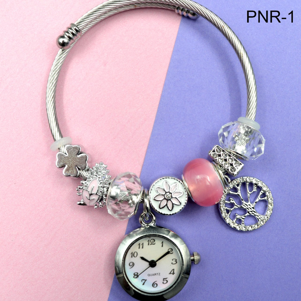 PULSERA PANDORA CON RELOJ