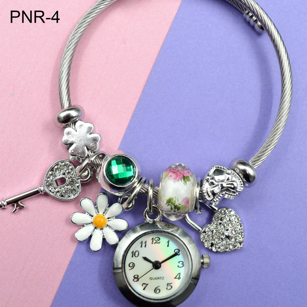 PULSERA PANDORA CON RELOJ